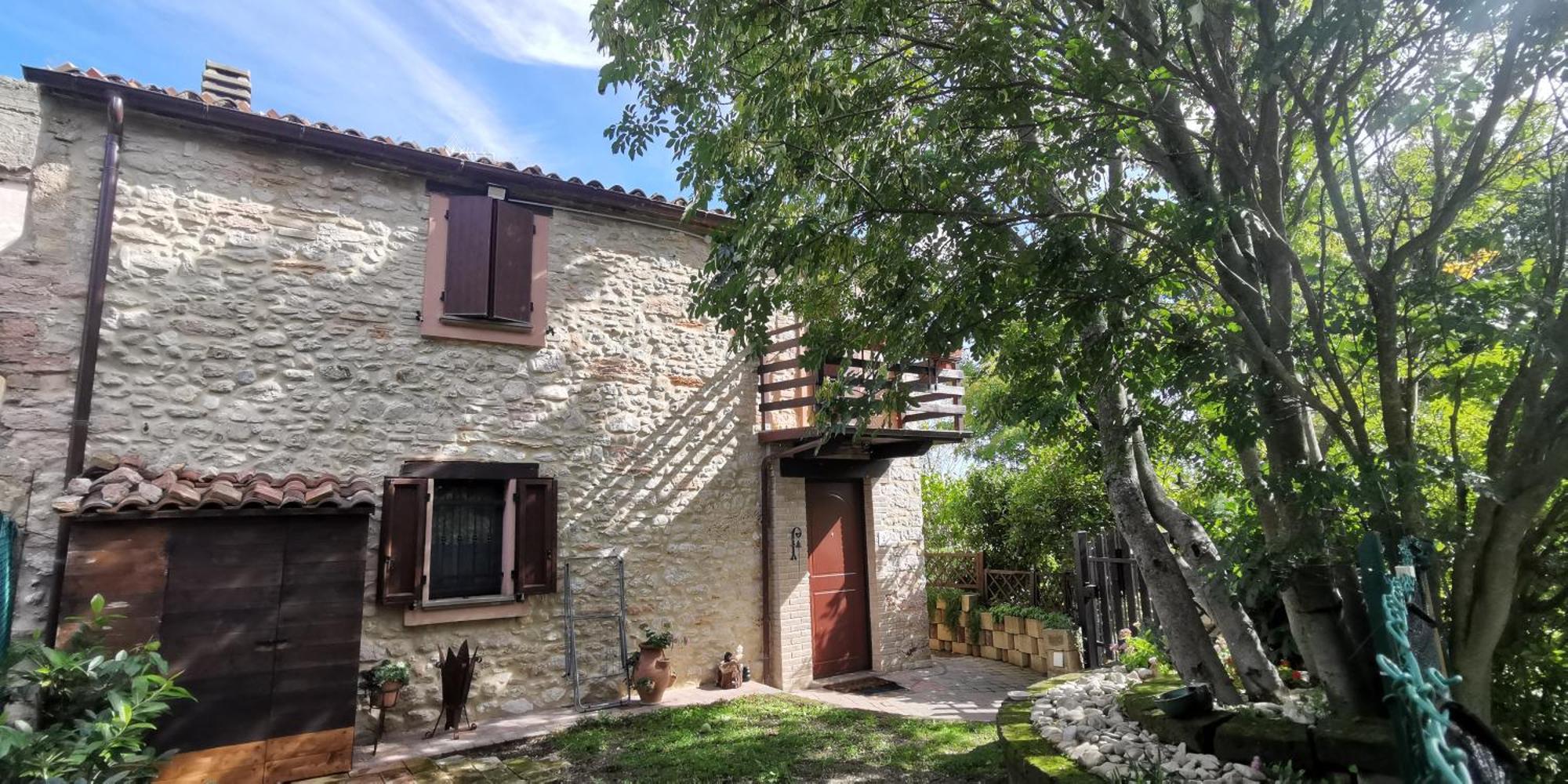La Casetta Di Gino E Marcella Sassoferrato Bagian luar foto